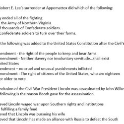 Civil war document based questions