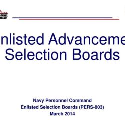 Selection enlisted boards personnel advancement pers command navy ppt powerpoint presentation march