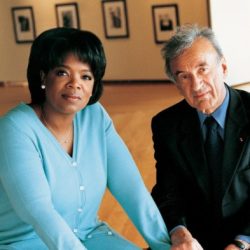 Oprah winfrey's interview with elie wiesel at auschwitz